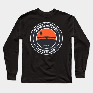 Orange & Black SoccerCast Long Sleeve T-Shirt